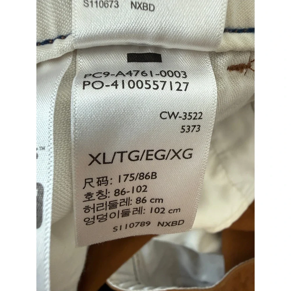 Levis XX Chino Jogger Mens XL Brown Tobacco Stretch Tapered Leg Pants NWT